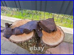 WW2 Original German Helmet Leather From Kurland Battlefield