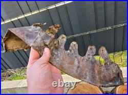 WW2 Original German Helmet Leather From Kurland Battlefield