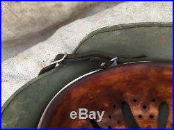 WW2 Original German Helmet M35 Camo Normandy