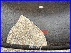 WW2 Original German Helmet M40 ET64 Shrapnel Damaged Battlefield Relic #182 WW2 Original German Helmet M40 ET64 Shrapnel Damaged Battlefield Relic #182