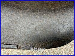 WW2 Original German Helmet M40 ET64 Shrapnel Damaged Battlefield Relic #182 WW2 Original German Helmet M40 ET64 Shrapnel Damaged Battlefield Relic #182