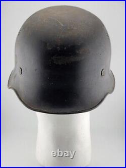 WW2 Original German M34 Helmet With Original Liner. Good Condition