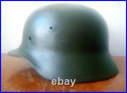 WW2. Original German Wehrmacht helmet. WWII. WW2