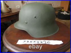 WW2 Original German combat helmet M42! Big size 59(EU), 7 3/8 (US)