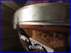 WW2 Original German combat helmet M42! Big size 59(EU), 7 3/8 (US)