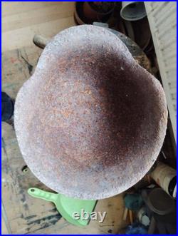 WW2 Original German combat helmet M42! Big size 59(EU), 7 3/8 (US)