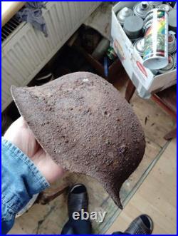 WW2 Original German combat helmet M42! Big size 59(EU), 7 3/8 (US)