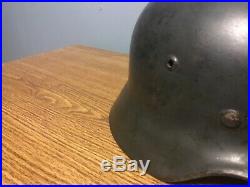 WW2 Original German helmet M35 EF64 WWll