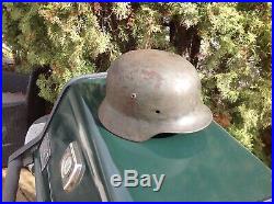 WW2 Original German helmet M35 Q66