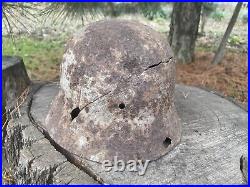 WW2 Original German helmet M35 size 60