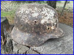 WW2 Original German helmet M35 size 64
