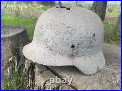 WW2 Original German helmet M35 size 66