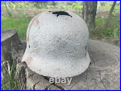 WW2 Original German helmet M35 size 66