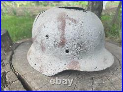 WW2 Original German helmet M35 size 66