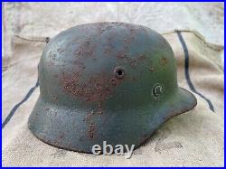 WW2 Original German helmet M40 Q66 DN535