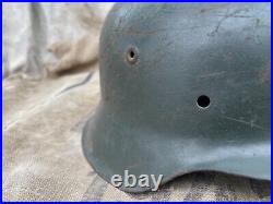 WW2 Original German helmet M42 ckl64 3736