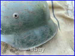 WW2 Original German helmet M42 hkp68 3315