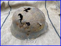 WW2 Original German helmet M42 size 68