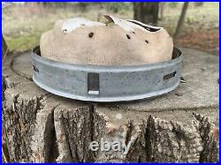 WW2 Original German helmet Steel liner 1943 64/56