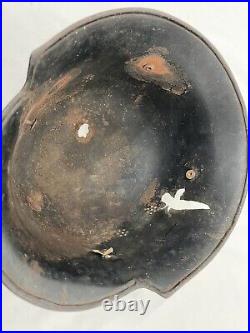 WW2 Rare Original German Fire police Helmet