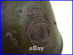 WW2 Romanian helmet Carol II, German Russian front