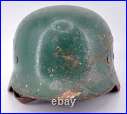 WW2 Spanish Helmet World War 2 Original Shell German Labels