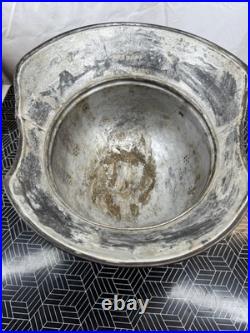 WW2 WWII German / Bulgarian M38 Gladiator Helmet Shell Only Paint And Rust