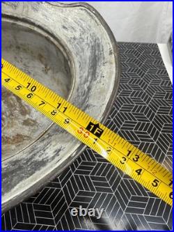 WW2 WWII German / Bulgarian M38 Gladiator Helmet Shell Only Paint And Rust