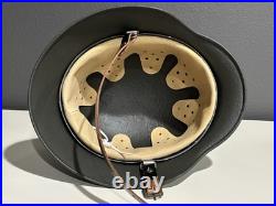 WW2 WWII German Helmet M35 64 Reissue Freshly Restored