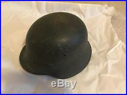 WW2 WWII German Helmet M42 Original Paint w Liner