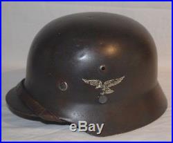 WW2 WWII German M35 dubble decal Lufwaffe helmet, Refurbished