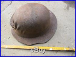 WW2 WWII German Wehrmacht helmet. Factory defective