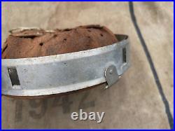 WW2 WWII Original German Helmet Alum Liner 1937 Size 66/58