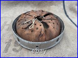 WW2 WWII Original German Helmet Alum Liner 1937 Size 66/58