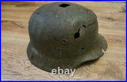 WW2 WWII Original German Helmet M35