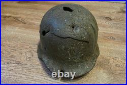 WW2 WWII Original German Helmet M35