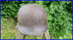 WW2 WWII Original German Helmet M35