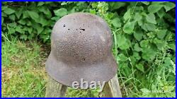 WW2 WWII Original German Helmet M35