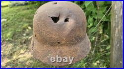 WW2 WWII Original German Helmet M35