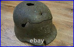WW2 WWII Original German Helmet M35