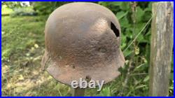 WW2 WWII Original German Helmet M35