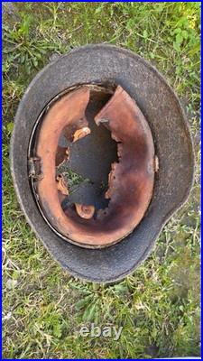 WW2 WWII Original German Helmet M35