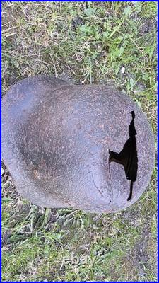WW2 WWII Original German Helmet M35