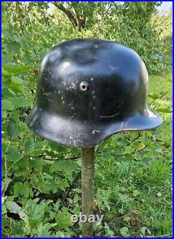 WW2 WWII Original German Helmet M40