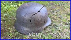 WW2 WWII Original German Helmet M40