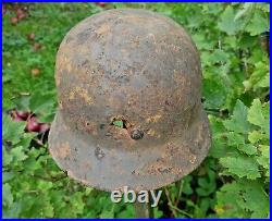 WW2 WWII Original German Helmet M40