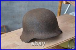 WW2 WWII Original German Helmet from the battlefield. Kurland