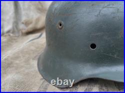 WW2 WWII Original German helmet M42/64