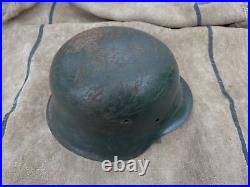 WW2 WWII Original German helmet M42/64