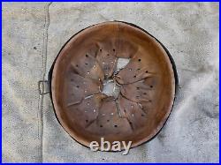 WW2 WWII Original German helmet Steel liner 1943 Size 66/59